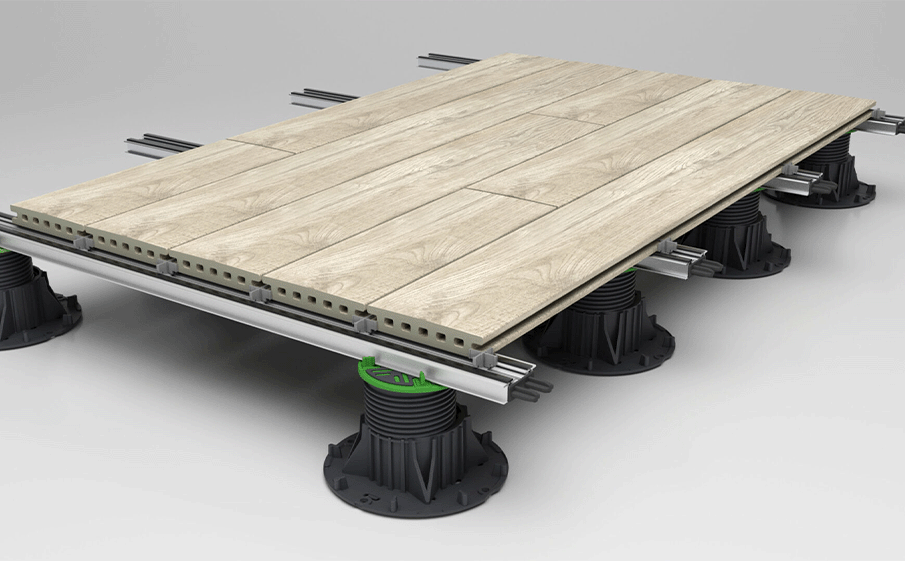 Террасная доска из керамогранита Gres Aragon Haya 1219*147*26 мм