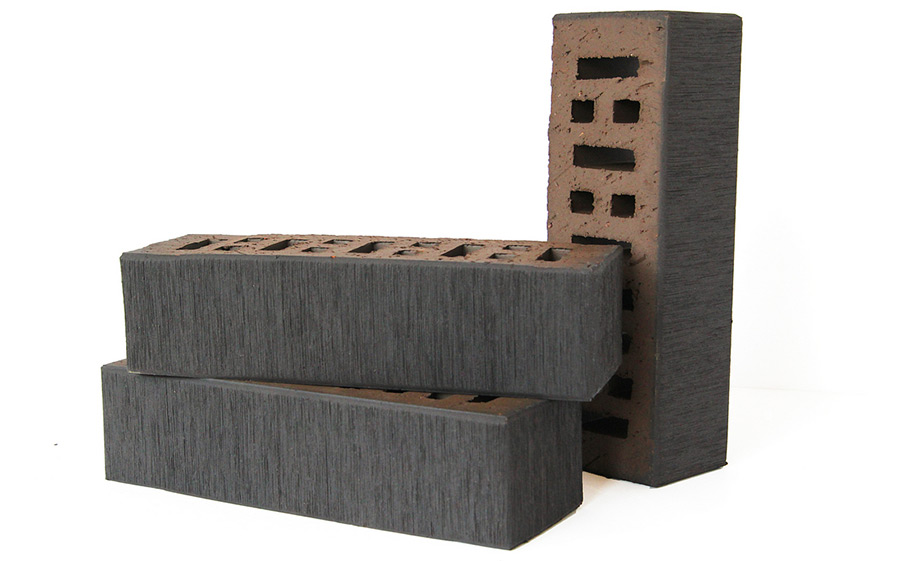 Кирпич облицовочный пустотелый штрих Lode Saturn, 250*85*65 мм