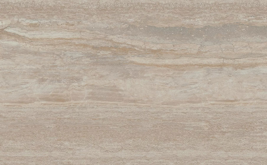 Керамогранит KERAMA MARAZZI Травертин бежевый темный обрезной, 3200*1195*6 мм