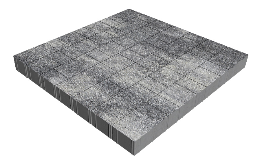 Плитка тротуарная SteinRus Новый город Рид В.8.Псм.8, Antico, Актау, толщина 80 мм