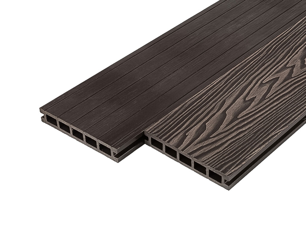 Террасная доска из МПК Deckart NEW Венге, 6000*150*24 мм
