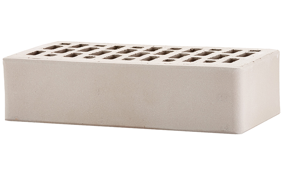 Кирпич облицовочный ЛСР светло-серый гладкий М175 250*120*65 мм