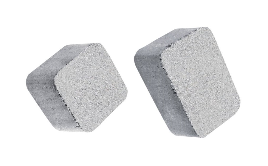 Плитка тротуарная Классико А.1.КО.4 стандарт гладкий белый, комплект 2 шт, толщина 40 мм