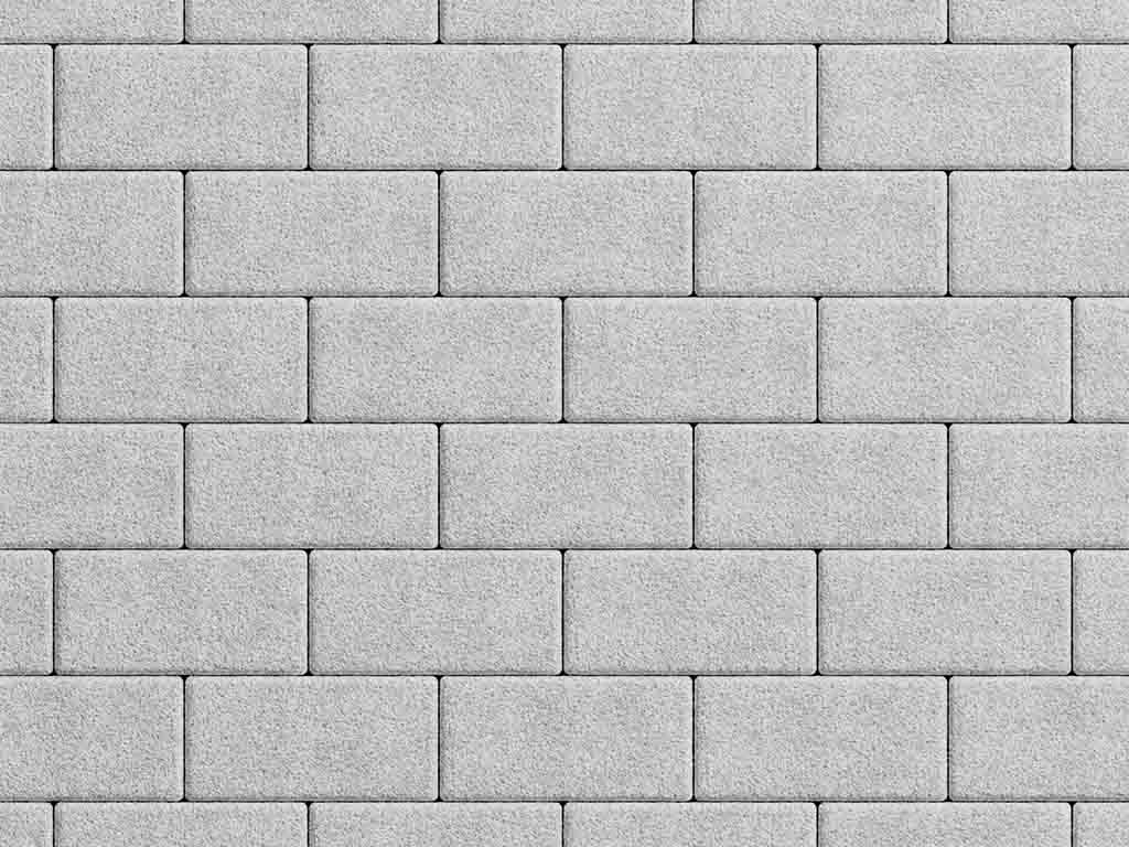 Плитка тротуарная Прямоугольник А.2.П.4 стоунмикс белый, 200*100*40 мм