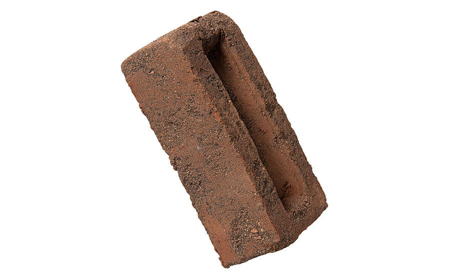 Кирпич ручной формовки Faber Jar Петровский Штандарт черно-медный, 215*102*65 мм