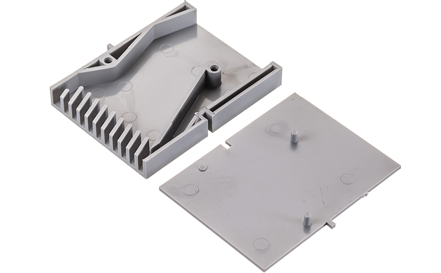 Вентиляционно-осушающая коробочка Baut светло-серая, 80*60*12 мм