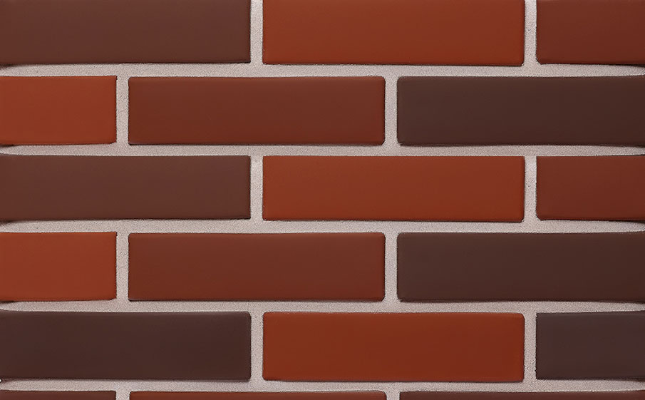 Кирпич облицовочный пустотелый КС-Керамик Бавария микс гладкий, 250*120*65 мм