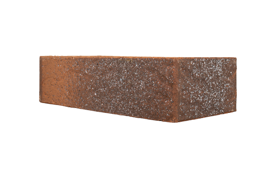 Кирпич облицовочный Губский КЗ, галерас, морковный, ангобированный, 250*120*65 мм
