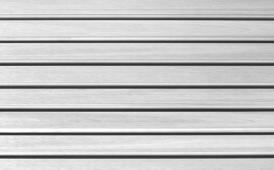 Реечная фасадная панель из ДПК CM Wall White (Белая), 3000*219*26 мм