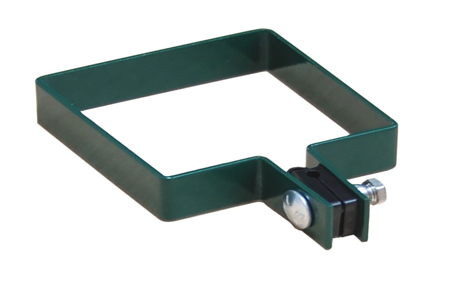 Хомут Grand Line крайний RAL 6005, 80*80 мм