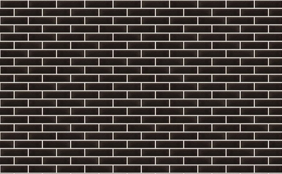 Клинкерная плитка угловая King Klinker Free Art 17 Onyx black, 250*65*120*10 мм