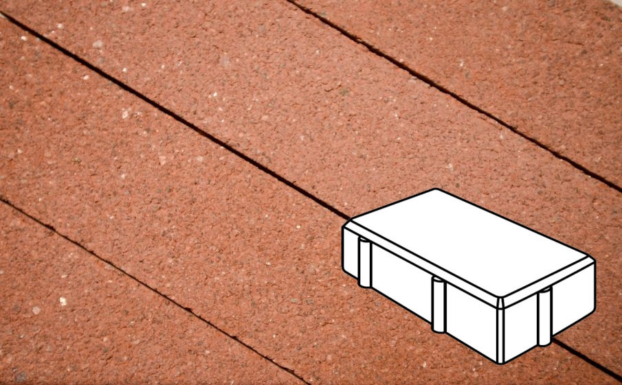 Плитка тротуарная Готика Premium Silver, Брусчатка Б.2.П.7, №7, 200*100*70 мм