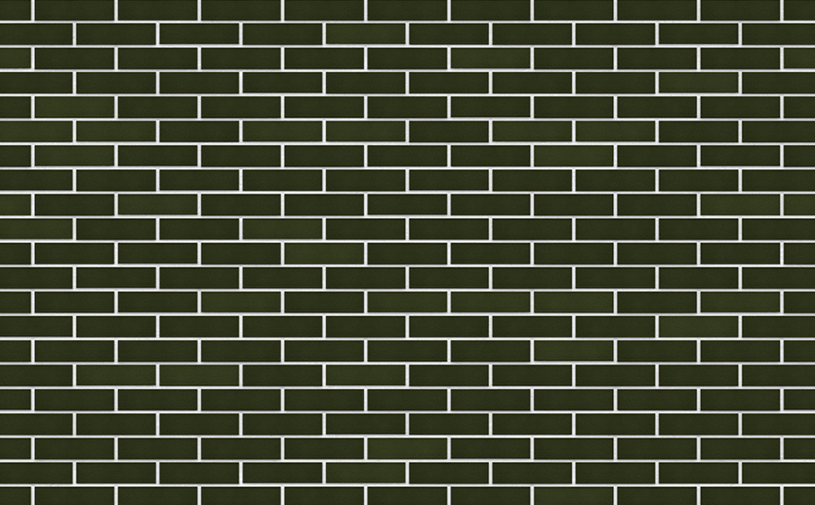 Клинкерная плитка под кирпич King Klinker Free Art 25 Green hills, 250*65*10 мм