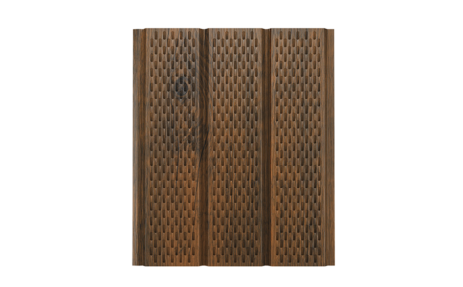 Софит Aquasystem с полной перфорацией Канадский дуб фактурная, Printech, 2400*303 мм