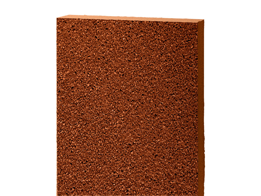 Фиброцементная панель БЕТЭКО Стоун RAL 8023 (оранжево-коричневый), 3000*1200*8 мм