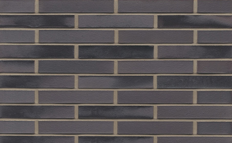 Кирпич клинкерный Muhr 15 Schwarz-bunt Edelglanz гладкий, 290*60*52 мм