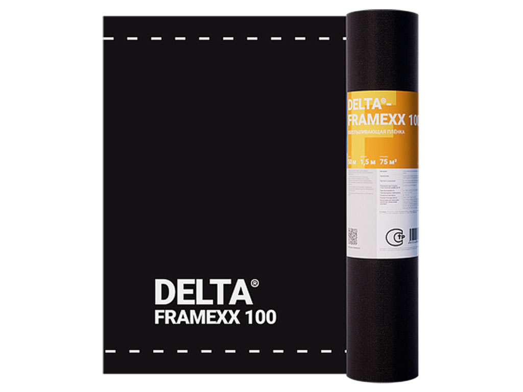 Пленка обеспыливающая DELTA-FRAMEXX 100, 1,5*50 м