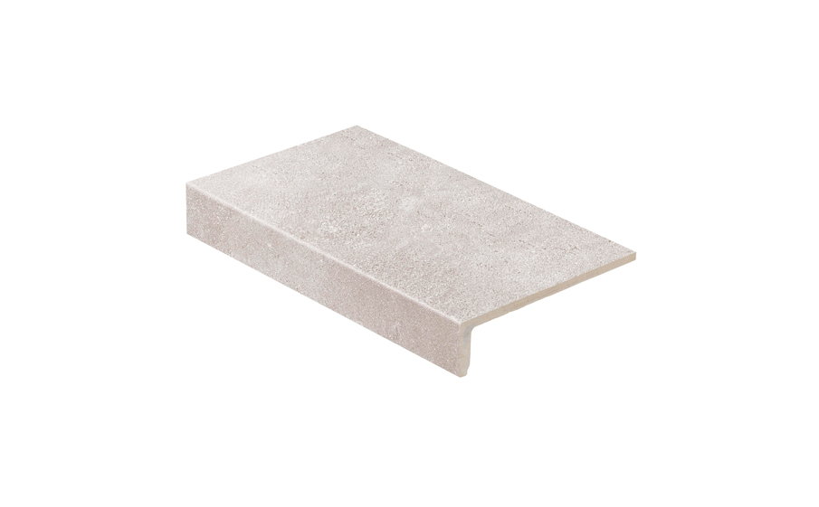 Клинкерная ступень прямой угол Stroeher Zoe 971 greige 294х175х52х10 мм