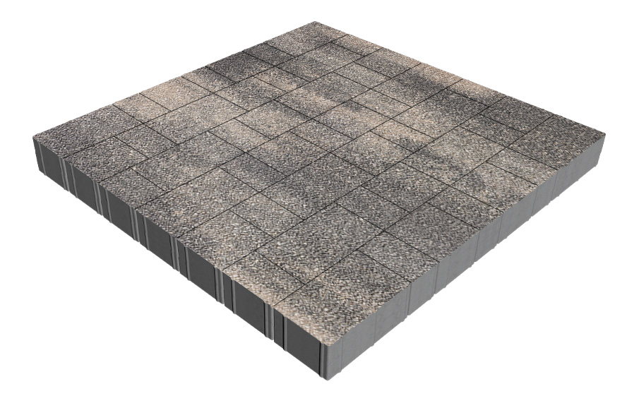 Плитка тротуарная SteinRus Новый город Рид В.8.Псм.8, Antico, Нокс, толщина 80 мм