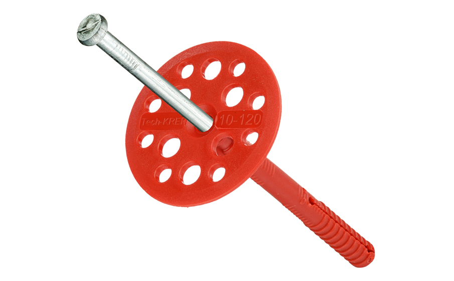 Дюбель для теплоизоляции IZM TECH-KREP, 10*120 мм, 1000 шт/уп