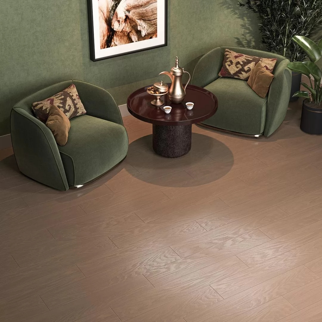 Керамогранит KERAMA MARAZZI Манифик вуд коричневый светлый обрезной, 1195*200*9 мм