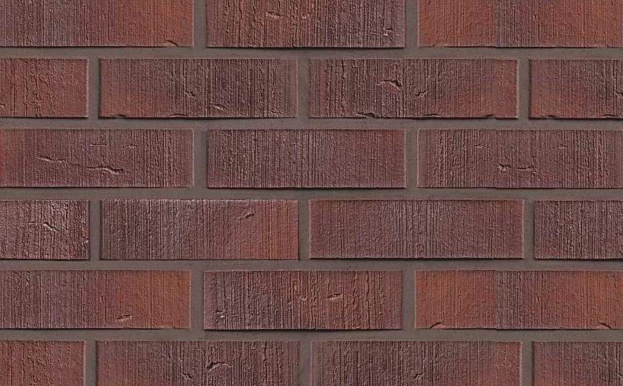 Кирпич клинкерный Muhr 10 Violettblau geflammt Rauhstrich, 240*115*71 мм