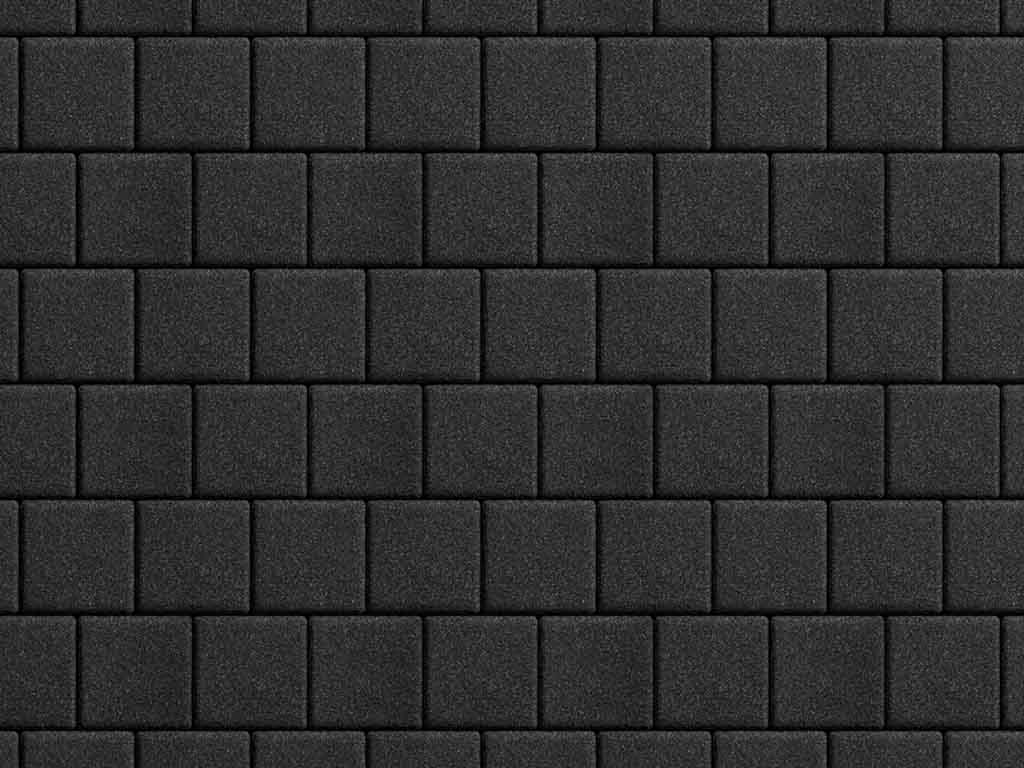 Плитка тротуарная Квадрат А.3.К.4, стоунмикс черный, 100*100*40 мм