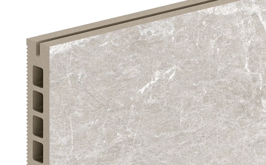 Керамогранитная плита для НВФ ExaTech Marble PR2 P, 1000*600*20 мм