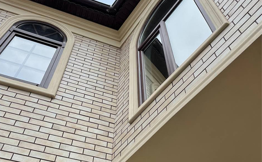 Клинкерная плитка Westerwaelder Klinker GLAZUR WK55 Gnes goldgelb, 240*71*8 мм