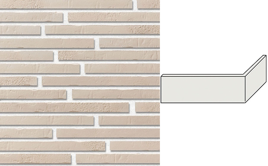 Декоративный кирпич Leonardo Stone угловой элемент Бостон 300/100*40*15 мм 406