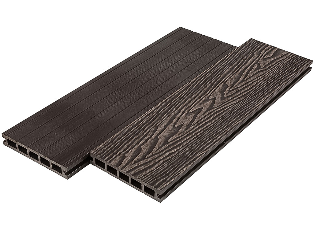 Террасная доска из МПК Deckart NEW Венге, 6000*150*24 мм