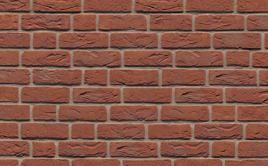 Кирпич облицовочный ручной формовки Muhr Nr 02, Rotbraun-bunt, 210*45-50*65 мм по выгодным ценам в Краснодаре