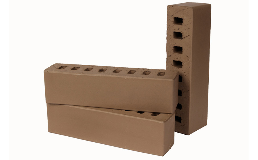 Кирпич облицовочный пустотелый Lode Brunis гладкий, 250*60*65 мм