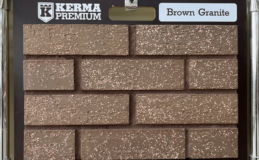 Кирпич облицовочный ТМ Kerma Premium Гранит 250*85*65 мм
