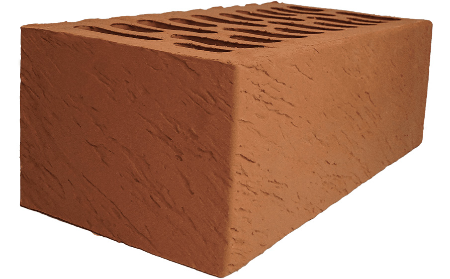 Кирпич облицовочный Кротовский КЗ Классика красный гатура 250*120*88 мм