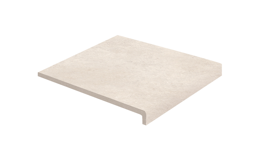 Ступень с прямым носиком EXAGRES Provenza Navona, 330*330*30*12 мм