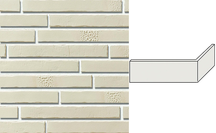 Декоративный кирпич Leonardo Stone угловой элемент Роттердам 322/100*50*15 мм 406