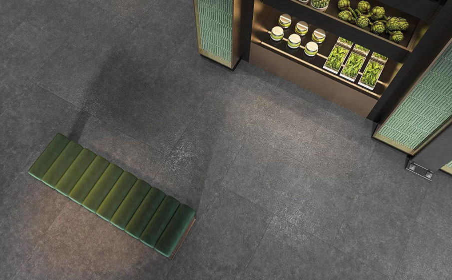 Керамогранит KERAMA MARAZZI Касабланка антрацит обрезной, 600*600*9 мм