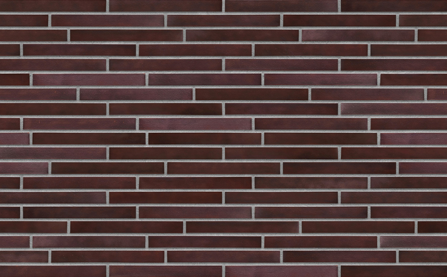 Клинкерная плитка под кирпич King Klinker KING SIZE 17 King crimson гладкая LF, 490*52*14 мм