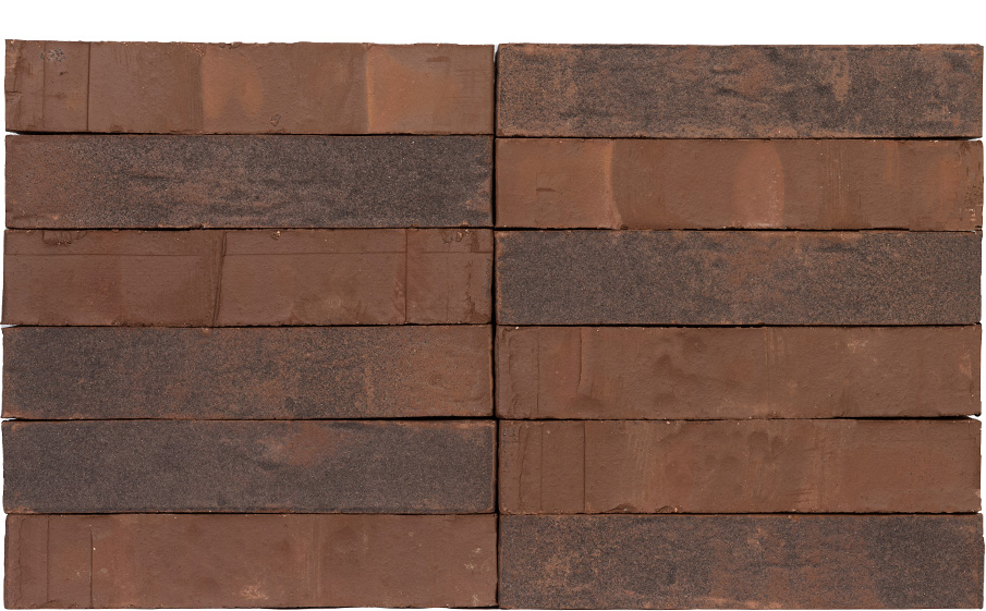 Клинкерный кирпич пустотелый Plinfa Iron 2302, 270*85*50 мм