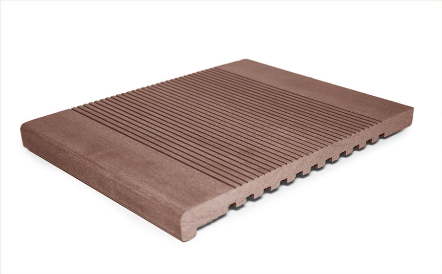 Ступень Grand Line массив 320*22 мм Какао, 4 м