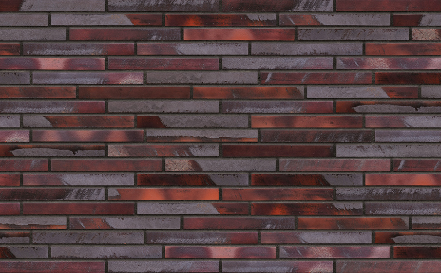 Клинкерная плитка под кирпич King Klinker KING SIZE 02 Valyria stone гладкая, 490*52*14 мм