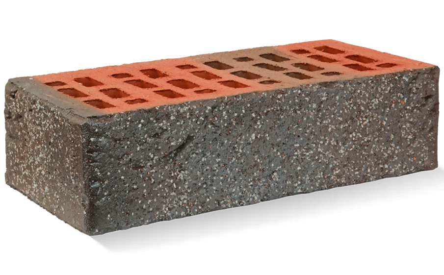 Кирпич облицовочный Славянский КЗ Манчестер-Антик с рельефной фаской, 250*120*65 мм