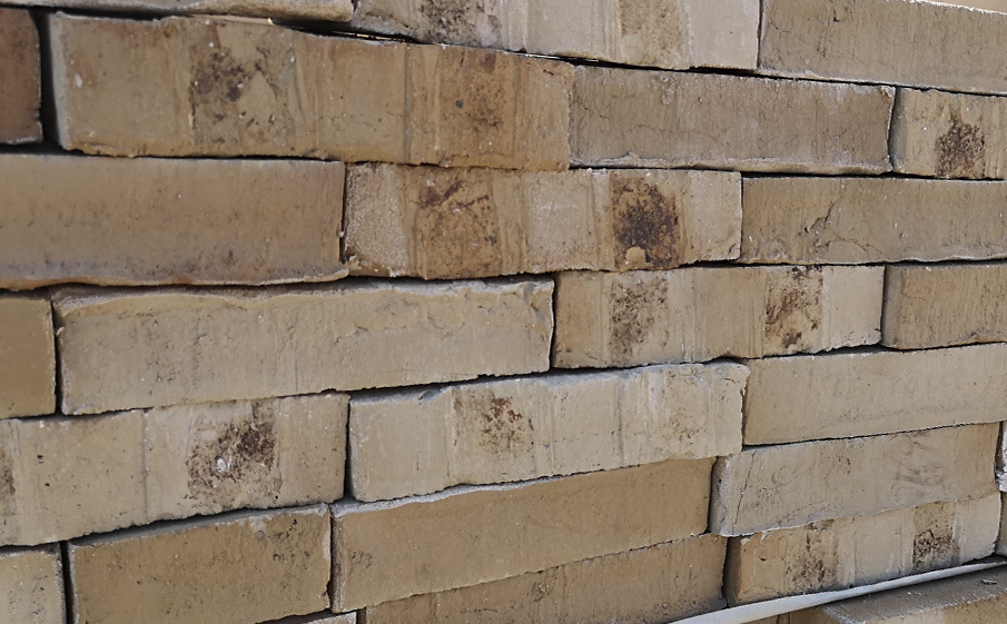 Кирпич клинкерный Muhr 36 EG Silbergrau nuanciert Edelglanz Wasserstrich, 240*52*52 мм