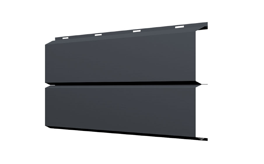 Софит Grand Line ЭкоБрус без перфорации 0,345, 0,5 PurPro RAL 7024