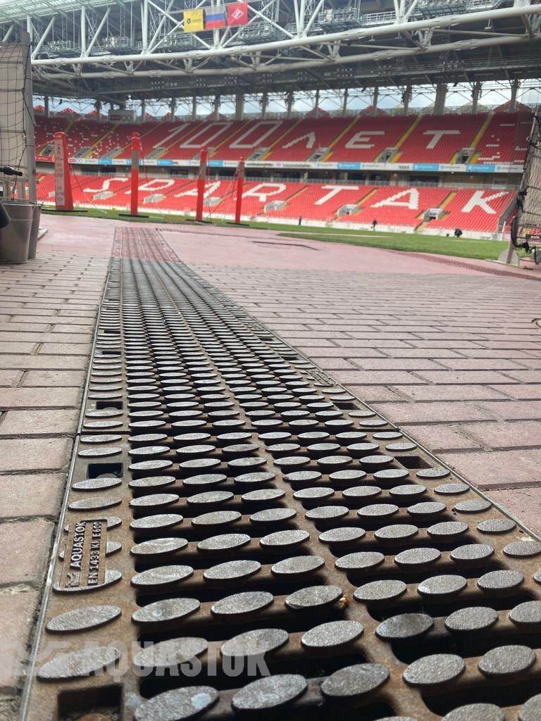 Решетка водоприемная пластиковая косичка AQUASTOK Norma DN100 класс A15