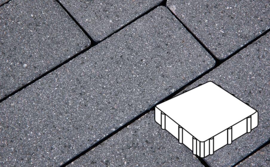 Плитка тротуарная Готика Granite FERRO, Квадрат В.3.К.8, Исетский 300*300*80 мм
