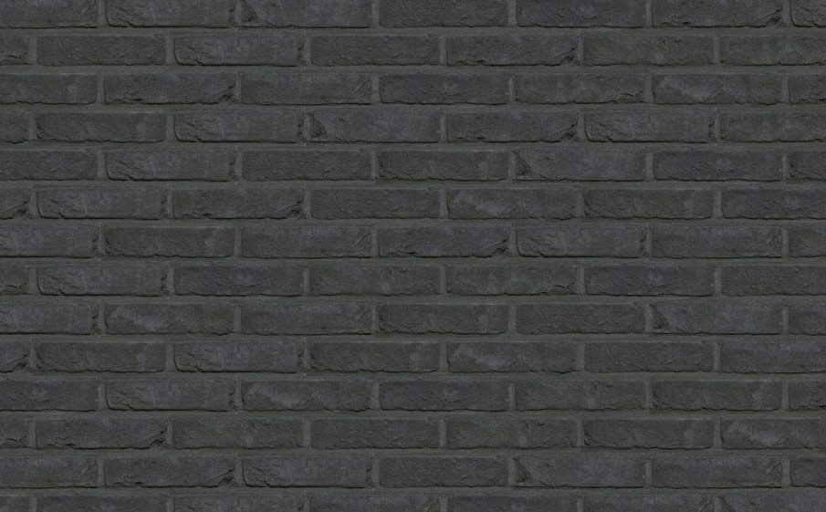 Кирпич облицовочный Terca Agora Grafietzwart, 215*102*50 мм