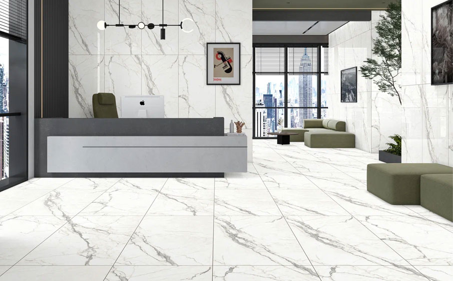 Керамогранит Eternal glossy Arabescato Romance, 1200*600*9 мм