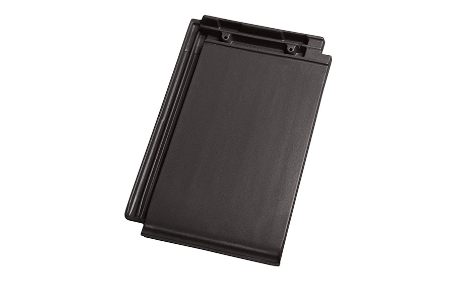 Керамическая черепица рядовая TONDACH Figaro 11 (Planoton 11), Grafen engobe